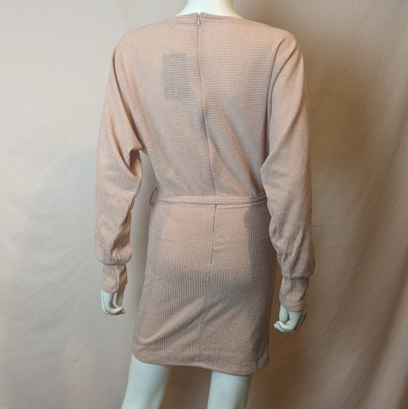 Fashion Nova Wish For The Best Mini Dress in Rose Pink size Medium - Picture 4 of 6